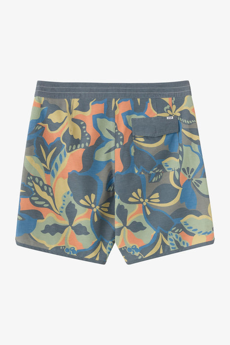 ONeill O'Riginals Print Scallop 18" Boardshort - BFU Dark Shadow