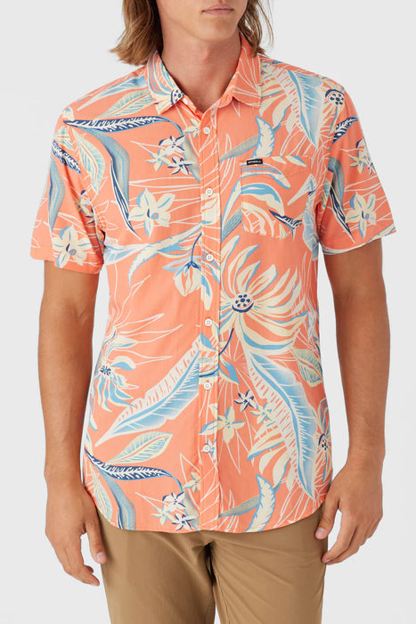 ONeill Oasis Eco  Standard Shirt Coral