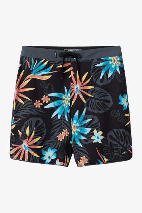 Oneill Hyperfreak Mysto Scallop 19 Board Short Black 3