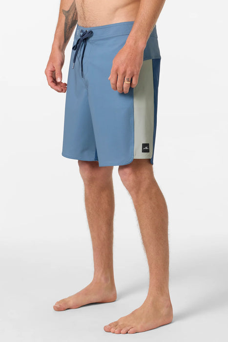ONeill Hyperfreak Tech Panel Boardshort 18 Blue Mirage