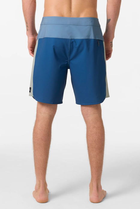 ONeill Hyperfreak Tech Panel Boardshort 18 Blue Mirage