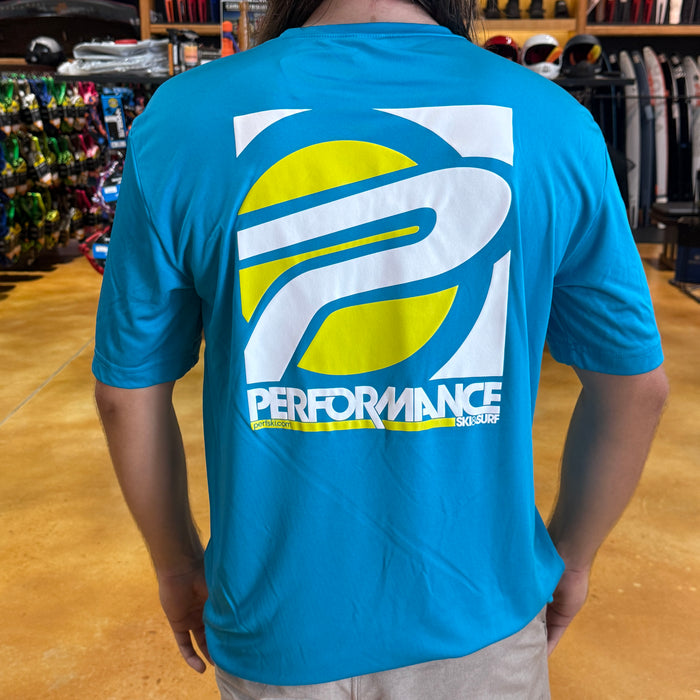 Performance Ski and Surf Mens Dryfit Short Sleeve Shirt