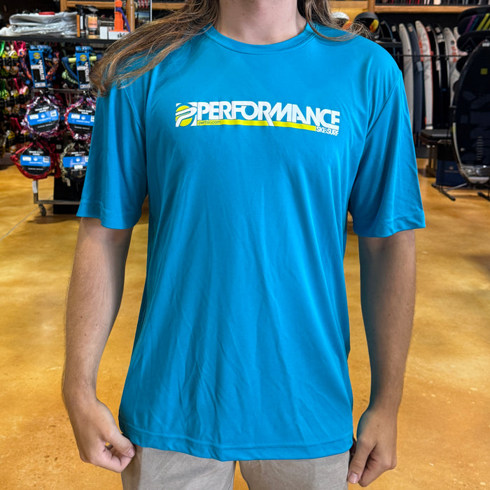 Performance Ski and Surf Mens Dryfit Short Sleeve Shirt