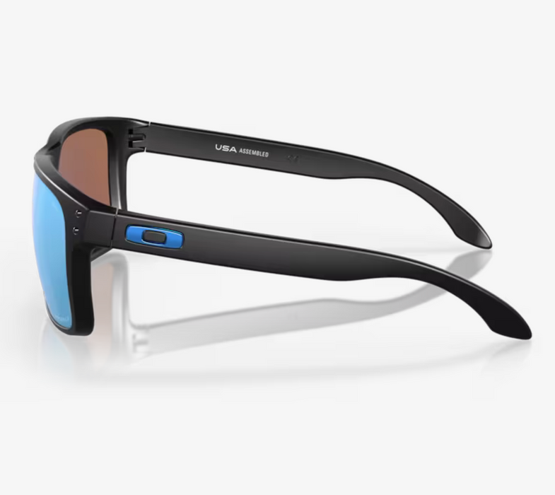 Oakley Holbrook Xl Matte Black Prizm Deep Water Polar Performance Ski Surf