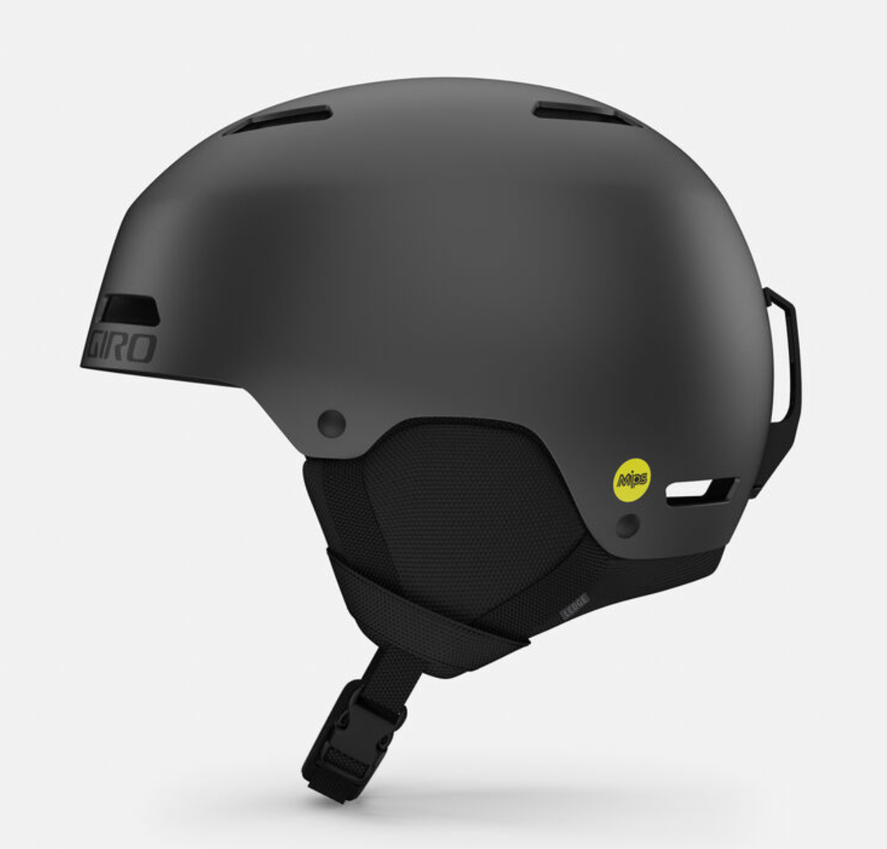 giro snowboard helmet surface Ledge MIPS Matte Black/Save a Brain M profile for a clean look and easily fits under most jacket hoods. Giro Ledge MIPS Helmet Matte