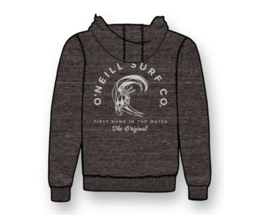 ONeill Men's Cradle Hoodie  - Charcoal Heather