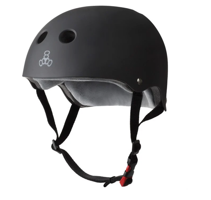 Triple Eight The Certified Sweatsaver Helmet Black Matte
