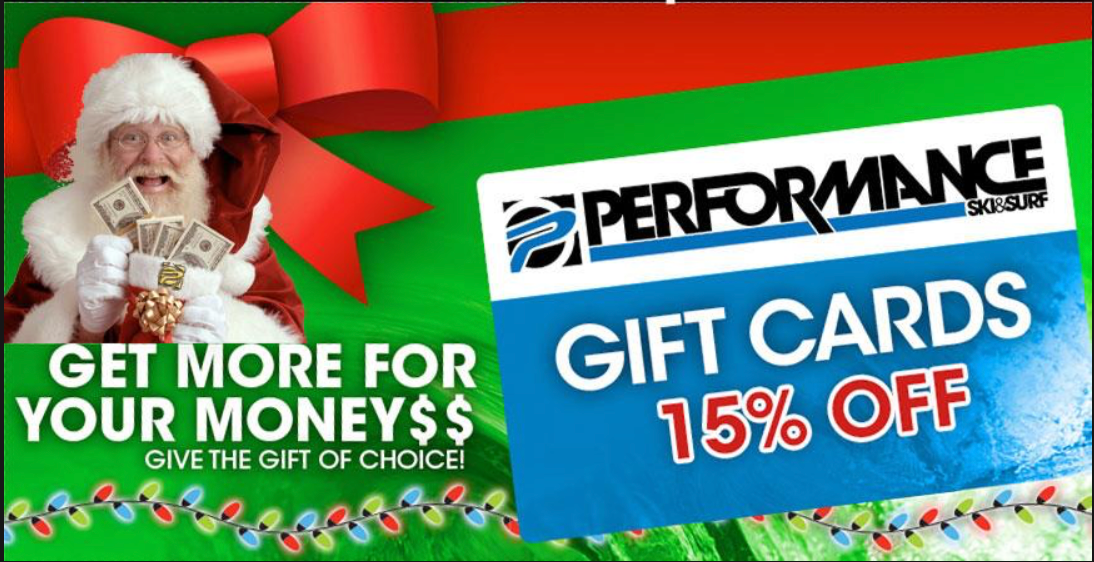 Performance Ski and Surf Gift Card