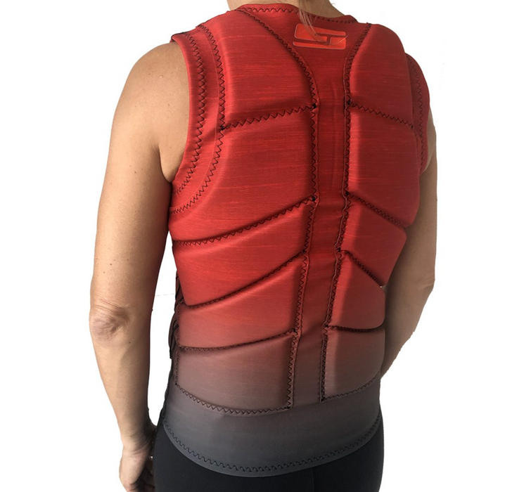Stokes Red Steel Impact Vest