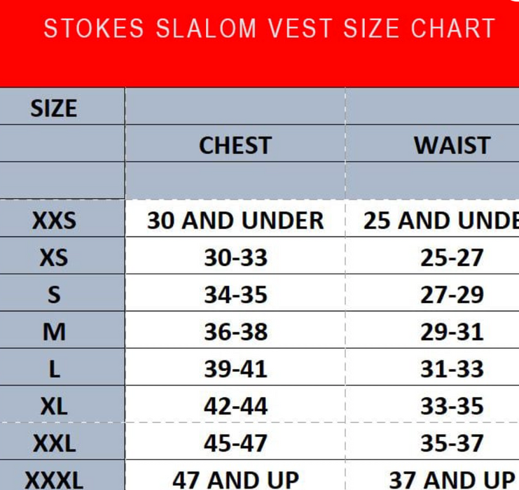 Stokes Red Steel Impact Vest