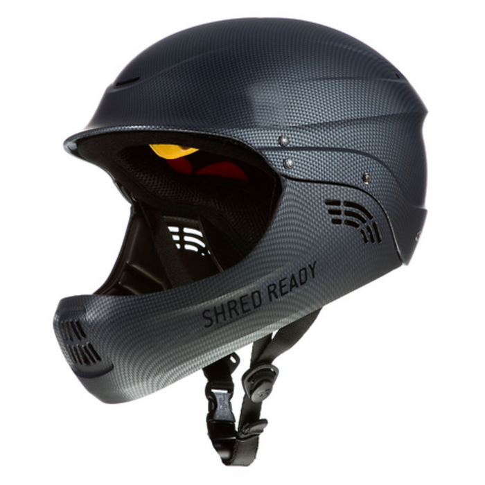 Shred Ready Full Face Helmet - Carbon Black
