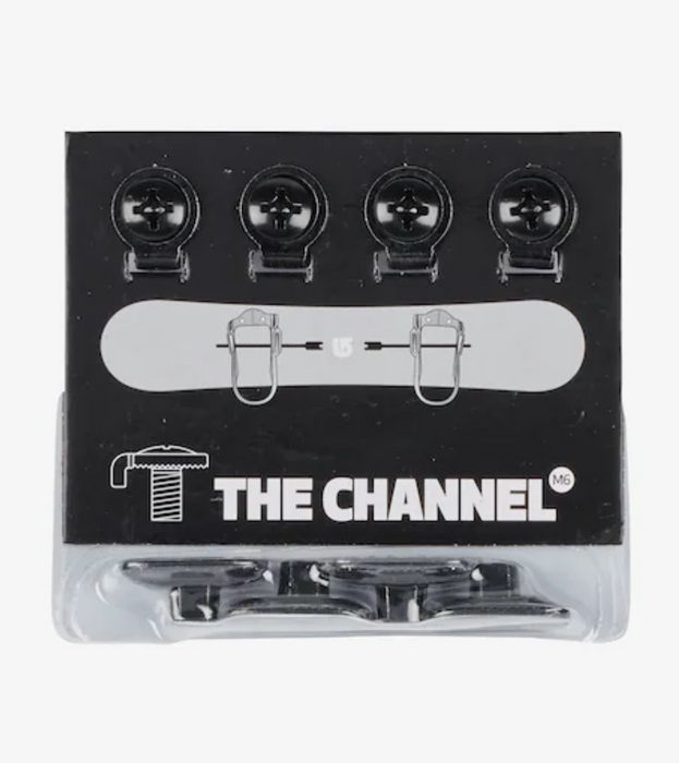 Burton M6 Channel Est Hardware - 4 Washers - Screws
