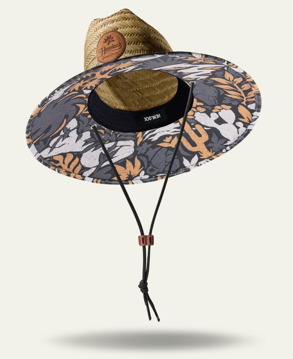 Hemlock Lifeguard UPF 50+ Hat Desert Bloom