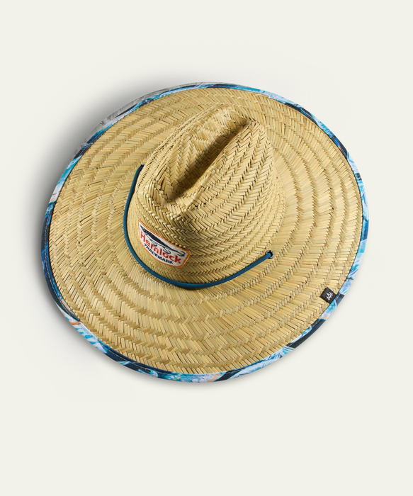 Hemlock Lifeguard UPF 50+ Hat Blue Fish