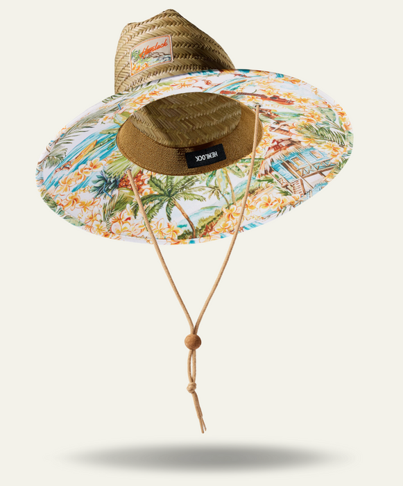 Hemlock Lifeguard UPF 50+ Hat Aloha Tropics