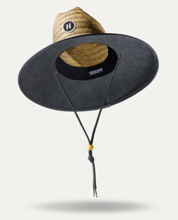 Hemlock Lifeguard UPF 50+ Hat Solid Black