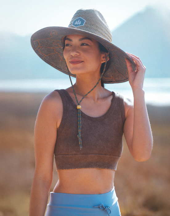 Hemlock Lifeguard UPF 50+ Hat Nomad Blue