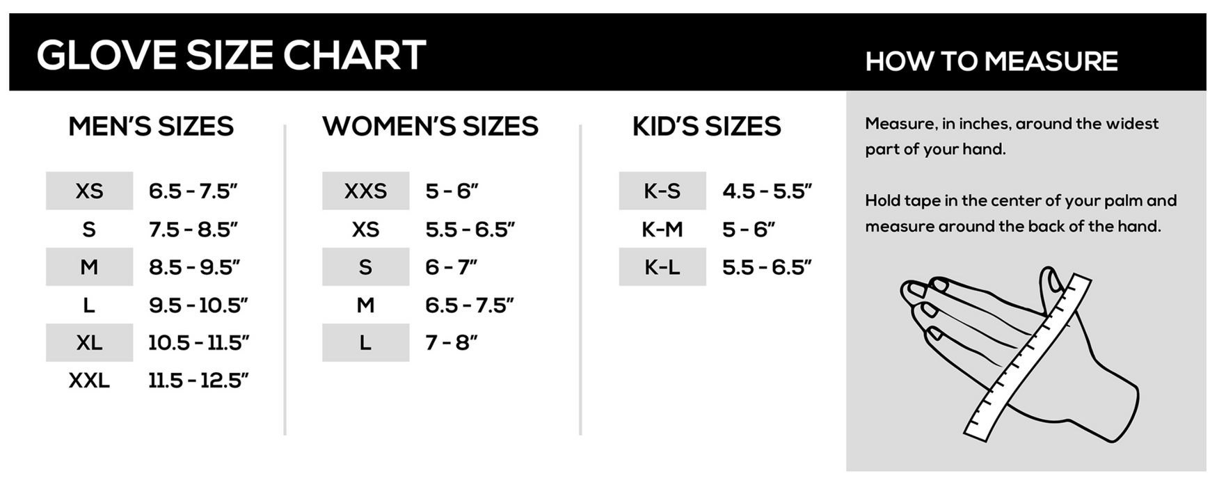 Radar 2026 Women's Lyric Inside-Out Waterski Glove