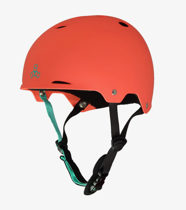 Triple Eight Water Gotham Helmet-Tangerine Matte