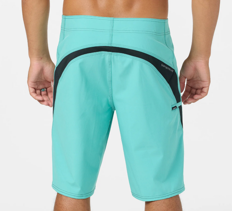ONeill Superfreak Solid 21" Boardshort Agate Green