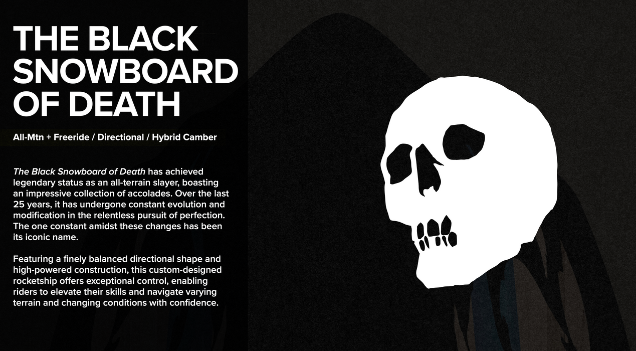 CAPiTA 2027 The Black Snowboard Of Death Freeride