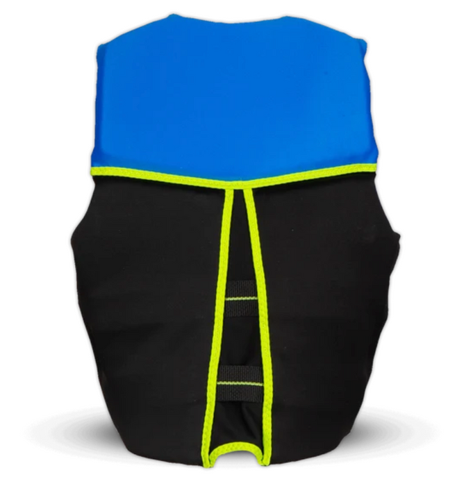 Obrien 2027 Junior V-Back Life Jacket (Blue/Green)