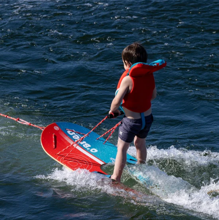 Obrien 2027 Platform Trainers Waterskis 46" (Red/Blue)
