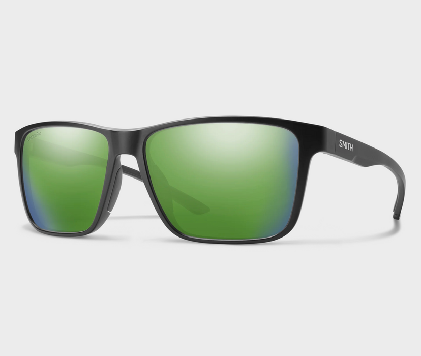 Smith Riptide XL Matte Tortoise / Chroma Pop Polarized Green Mirror