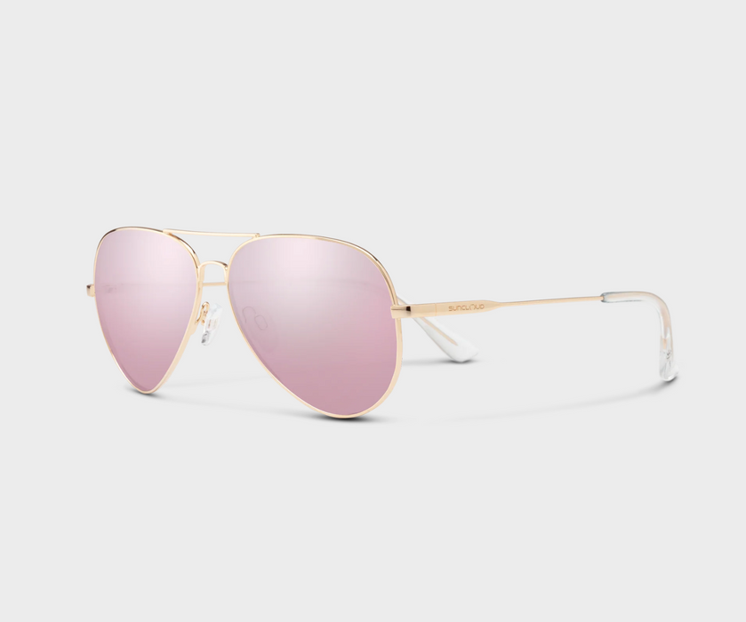 Suncloud Hard Deck Rose Gold / Polar Pink Gold Mirror