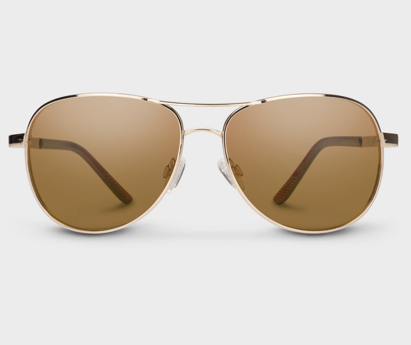 Suncloud Aviator Gold / Polar Brown