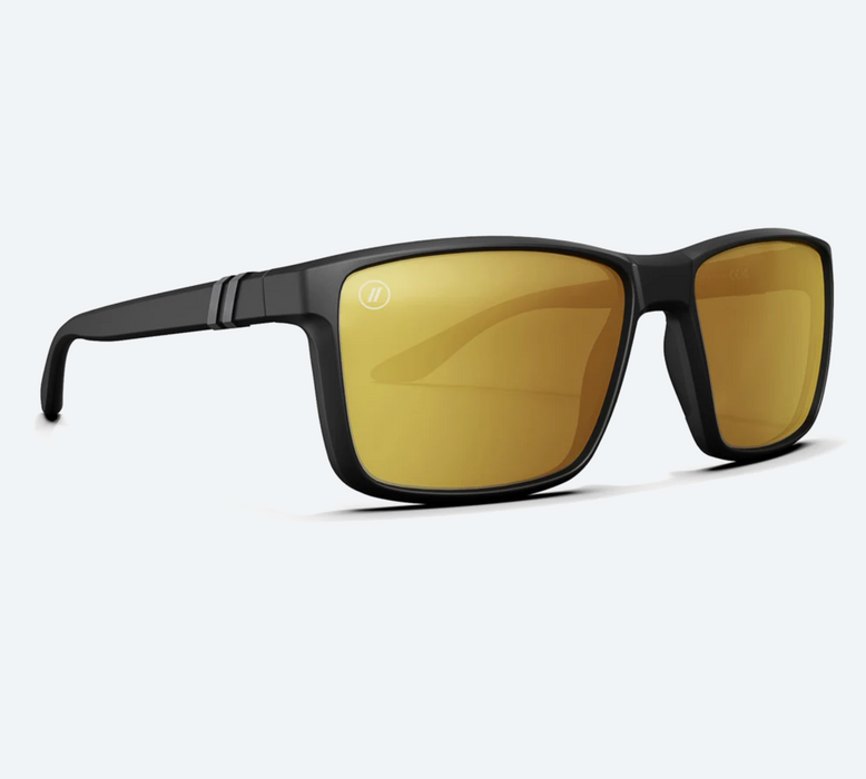 Blenders Mesa Sunglasses – Matte Black / Polarized Copper
