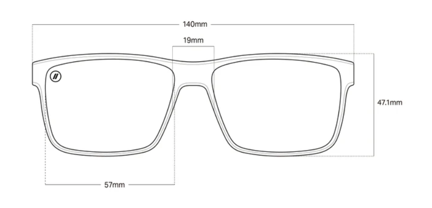 Blenders Mesa Sunglasses – Matte Black / Polarized Copper