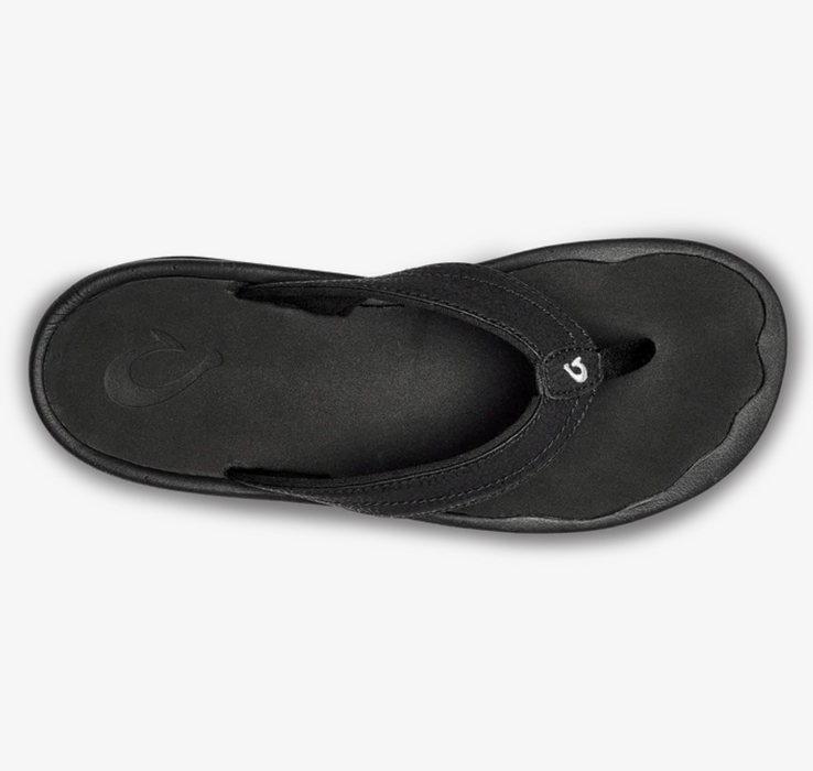 OluKai Ohana Womens Sandal - Black/Black