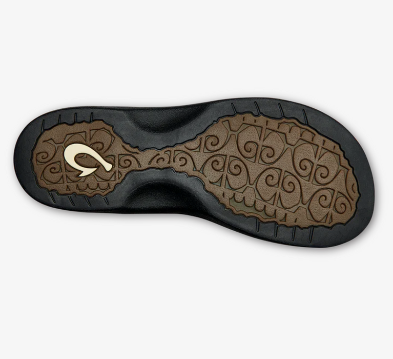 OluKai Ohana Womens Sandal - Black/Black