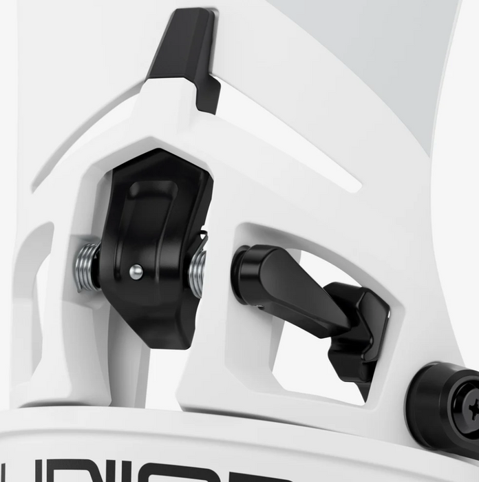 Union 2027 Atlas Step On Snowboard Bindings White