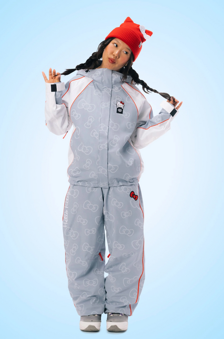 686 WMNS HELLO KITTY LIL BOW JKT - Hello Kitty Denim