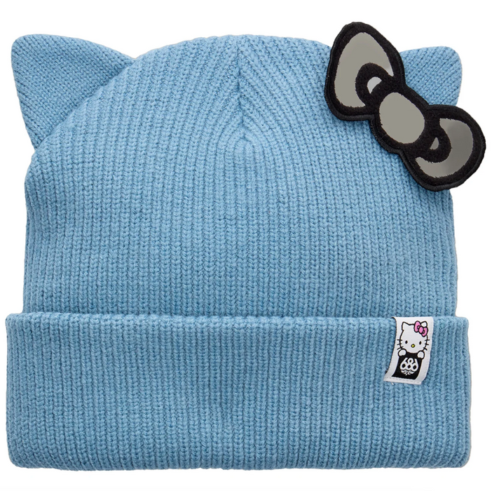 686 WOMENS HELLO KITTY BEANIE - Hello Kitty Blue