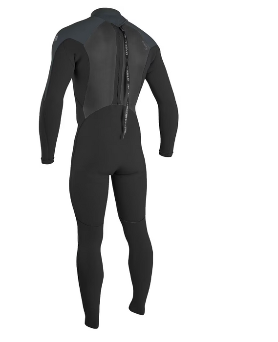 ONeill Epic 3/2 Back Zip Full Wetsuit -  Black/GunMetal/Black