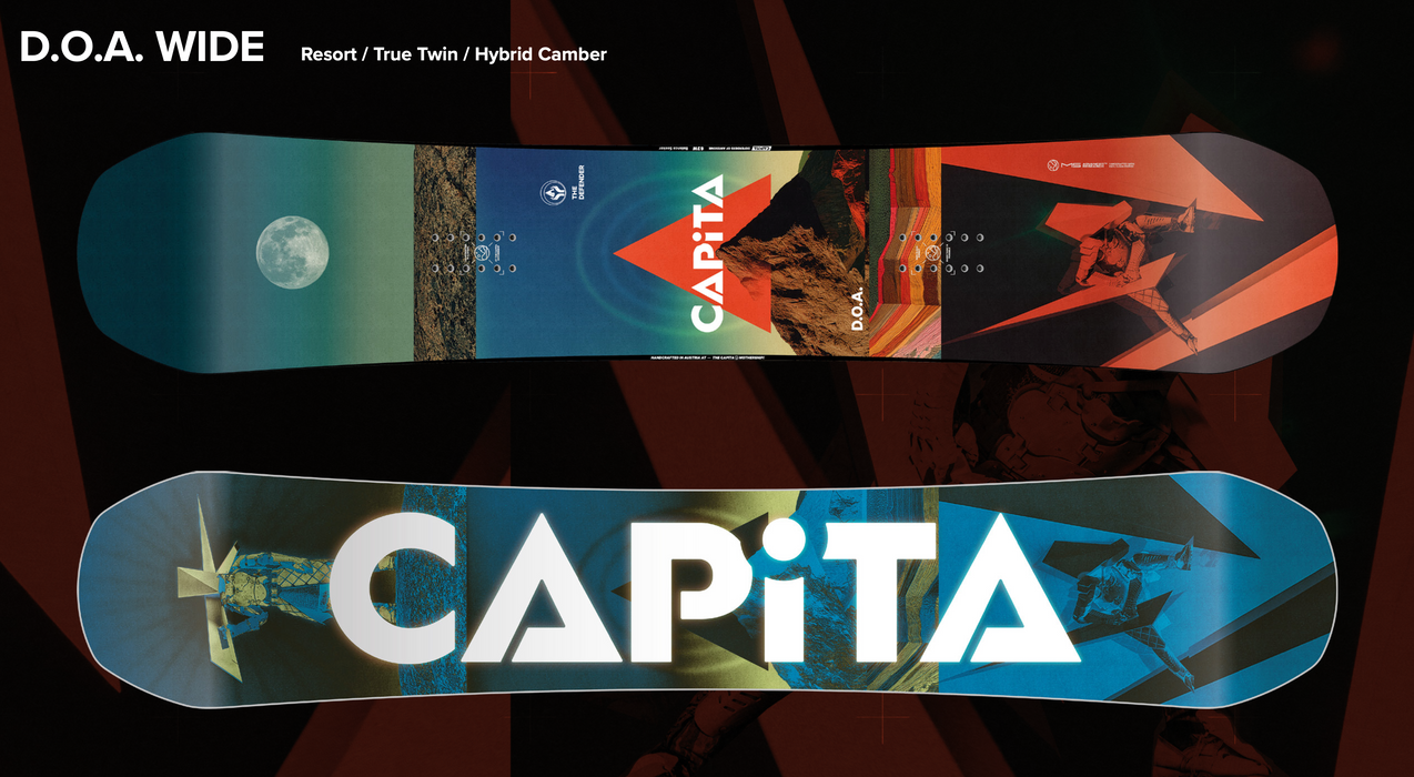 CAPiTA 2027 D.O.A. WIDE Resort Snowboard