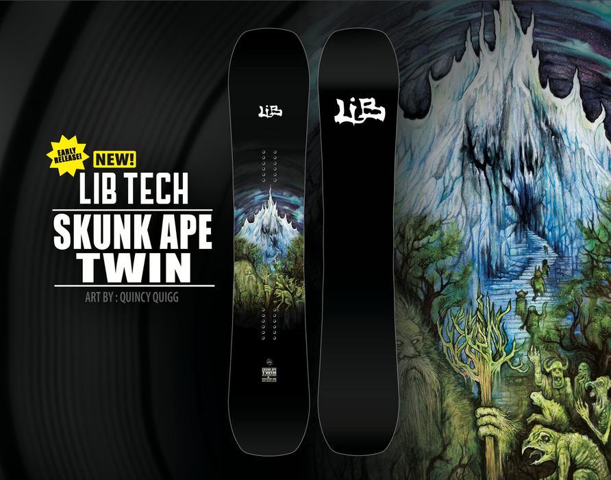 Lib Tech 2027 Skunk Ape Snowboard (161W)