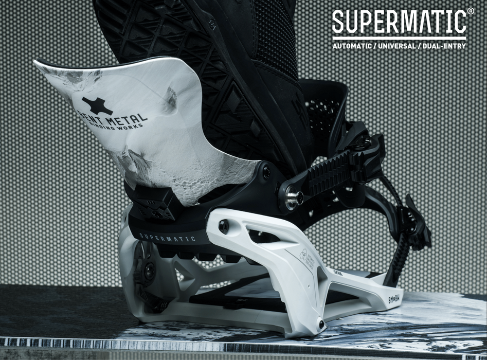 Bent Metal 2027 Lightning Supermatic Snowboard Bindings - Black