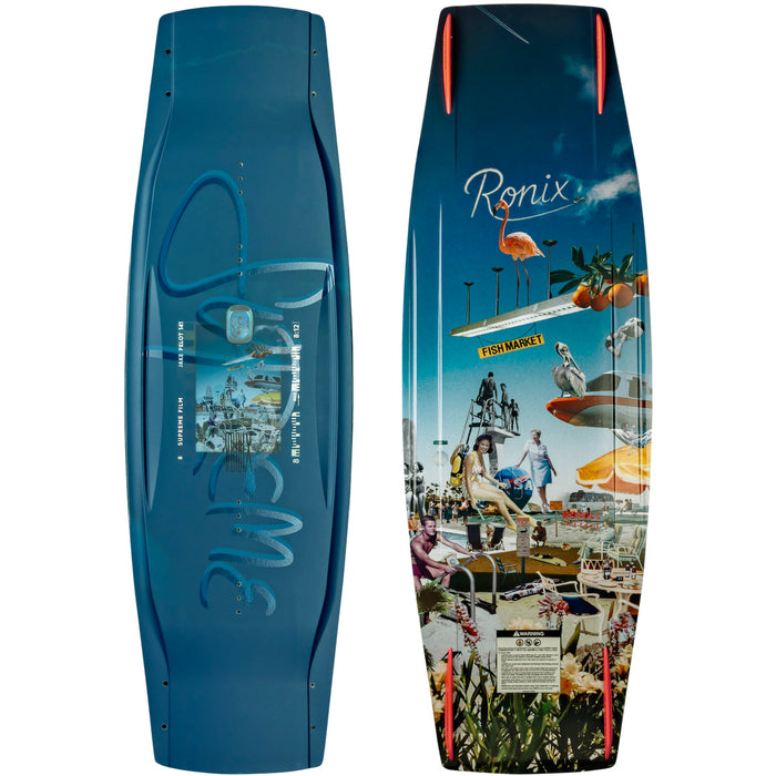 Ronix 2027 Supreme Air Core 3 Aeronautics Collage Hybrid Rocker Wakeboard