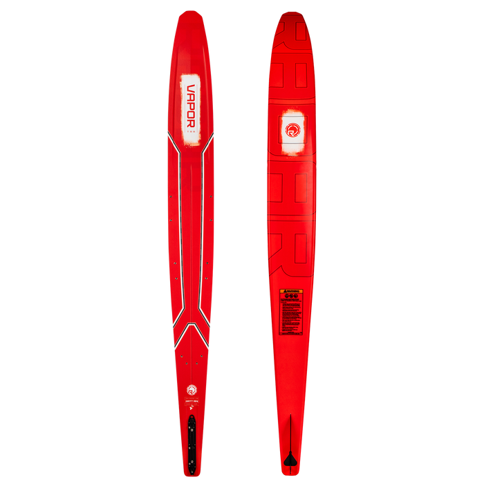 Radar 2027 Vapor Total Radar Awesomeness (T.R.A) Slalom Skis Rosso Corsa 65