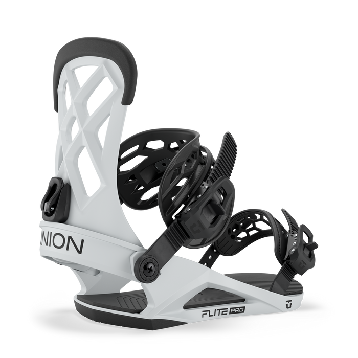 Union 2026 Flite Pro Freestyle Snowboard Bindings Grey