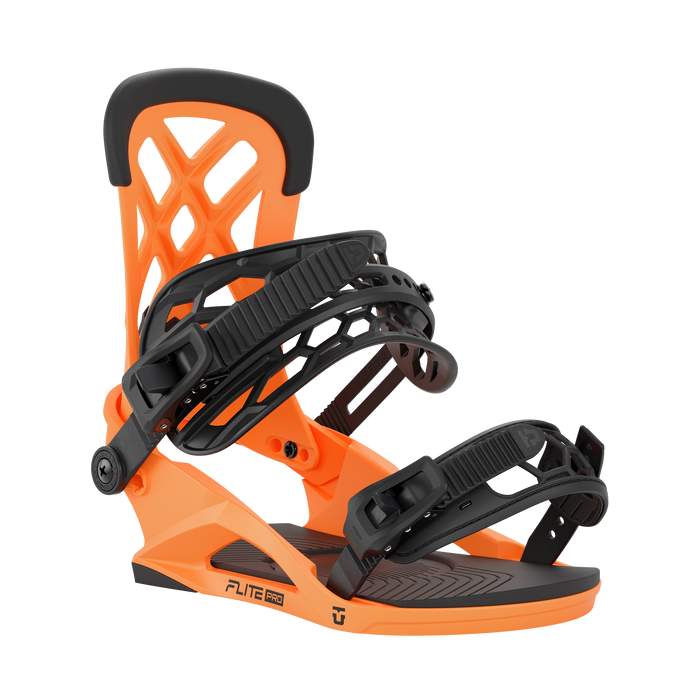 Union 2026 Flite Pro Freestyle Snowboard Bindings Orange
