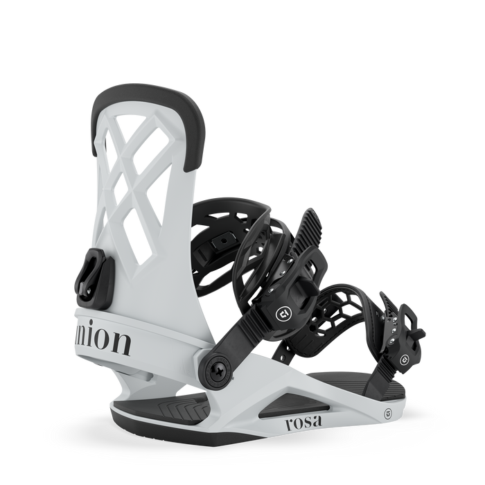 Union 2026 Rosa Women’s Freestyle Snowboard Bindings - Light Grey