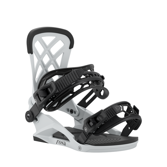 Union 2026 Rosa Women’s Freestyle Snowboard Bindings - Light Grey