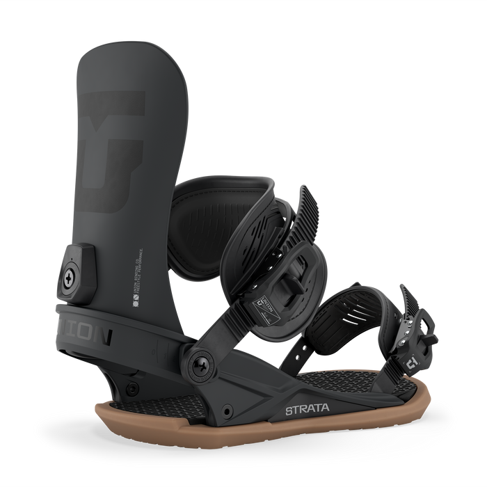 Union 2026 Strata Freestyle Snowboard Bindings Black