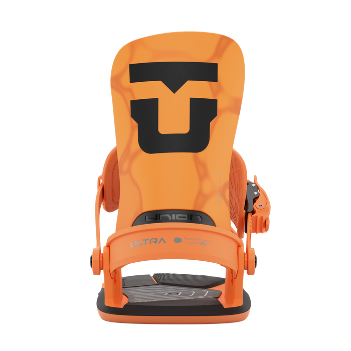 Union 2026 Ultra Men Freestyle Snowboard Bindings Orange