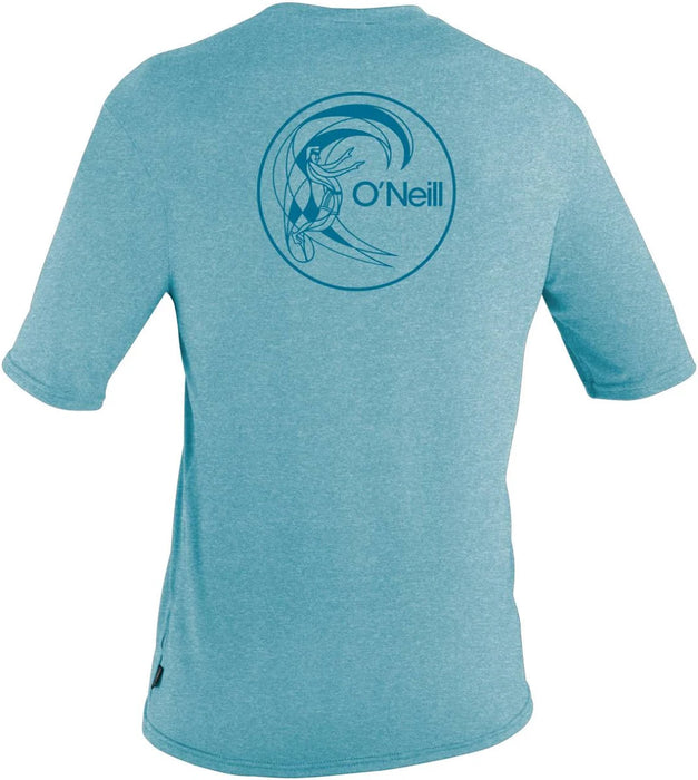 Oneill Mens Hybrid 2 Short Sleeve Sun Shirt - Galaxy Blue